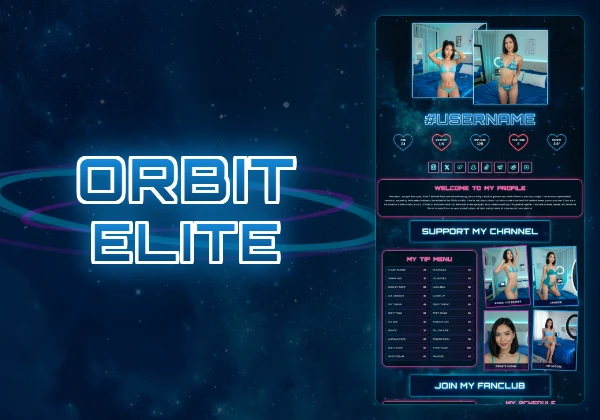 Orbit Elite Pro theme preview